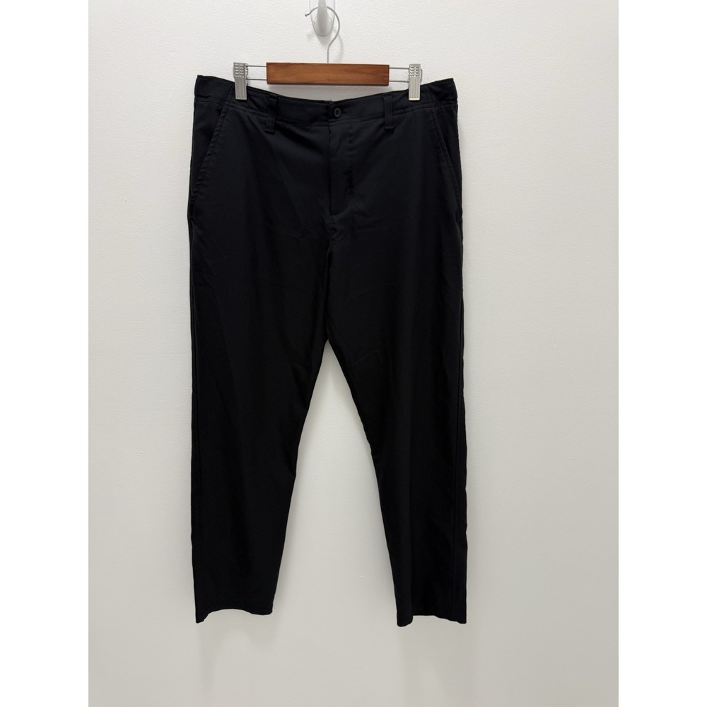 Under Armour Match Play Golf Pants Boys Youth XL YXL Black Stretch Performance